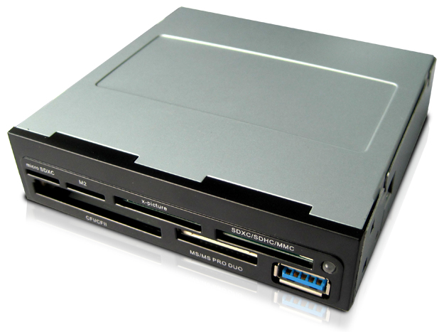 CoolBox CR-430 card reader Internal Black