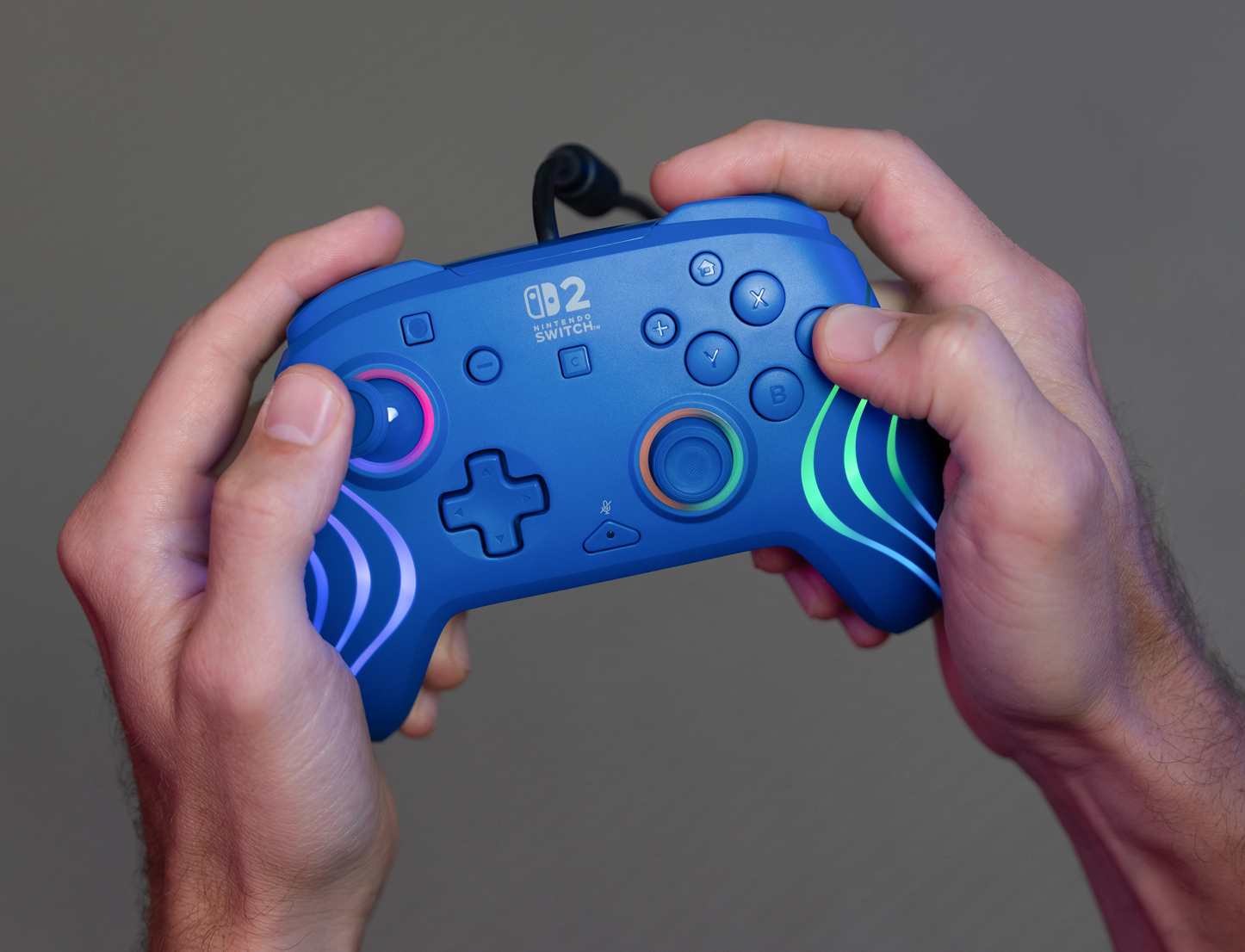 Turtle Beach Afterglow Wave Blue Wired RGB Gaming Controller. Officially Licensed for Nintendo Switch 2 – image 9