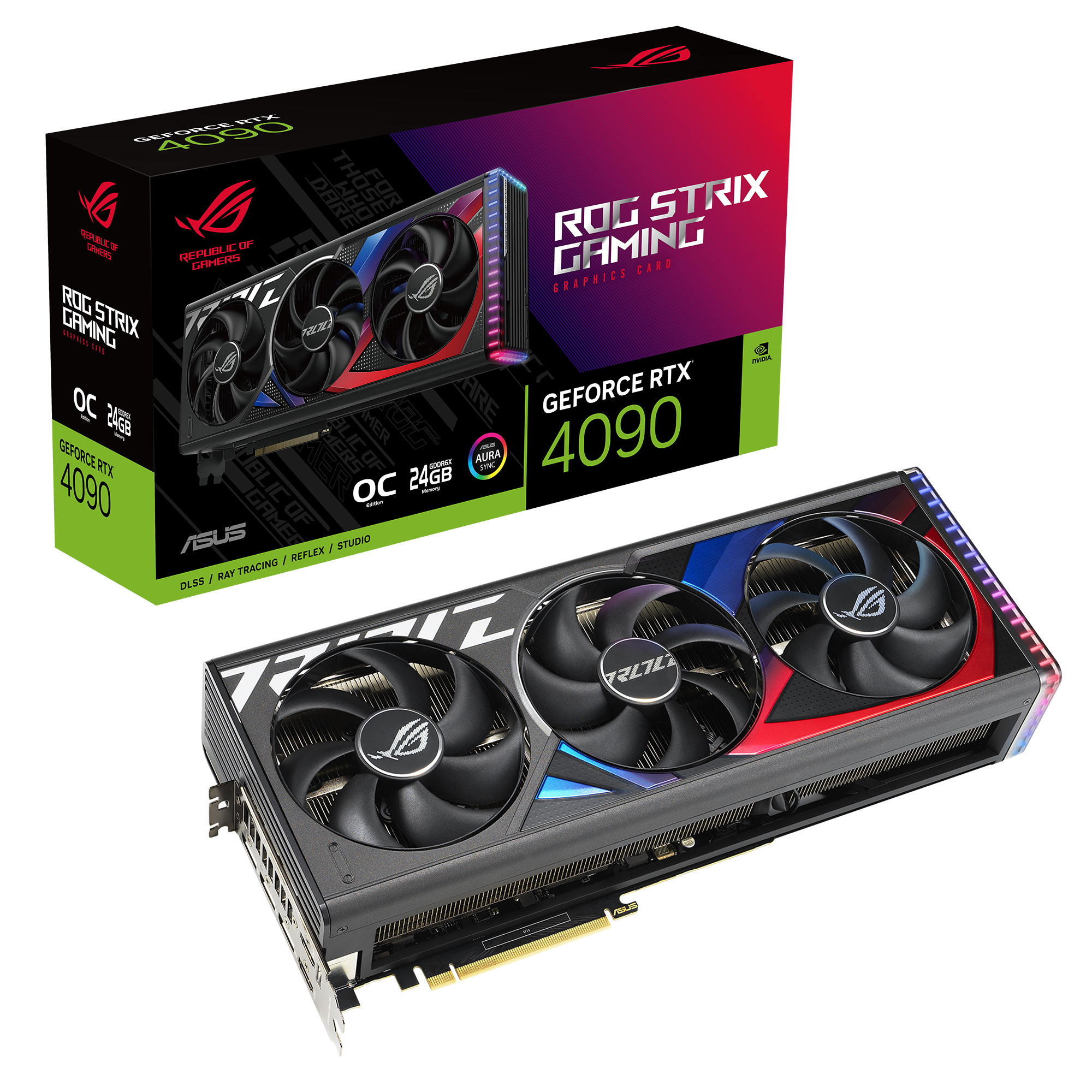 ASUS ROG -STRIX-RTX4090-O24G-GAMING NVIDIA GeForce RTX 4090