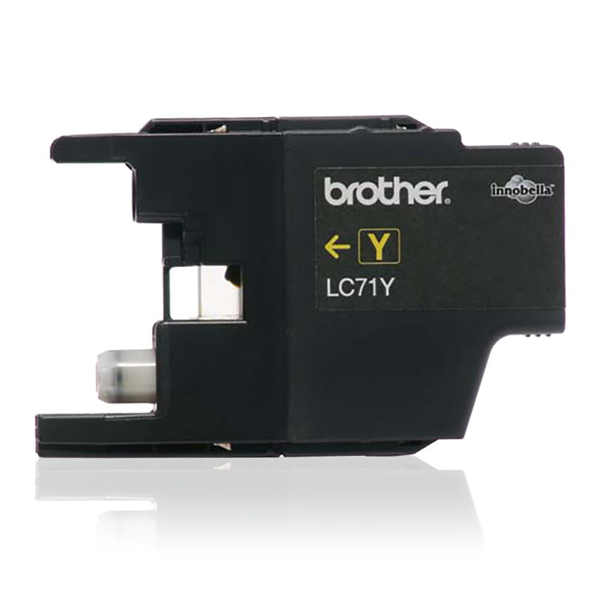 Brother LC71Y ink cartridge 1 pc(s) Original Standard Yield Yellow