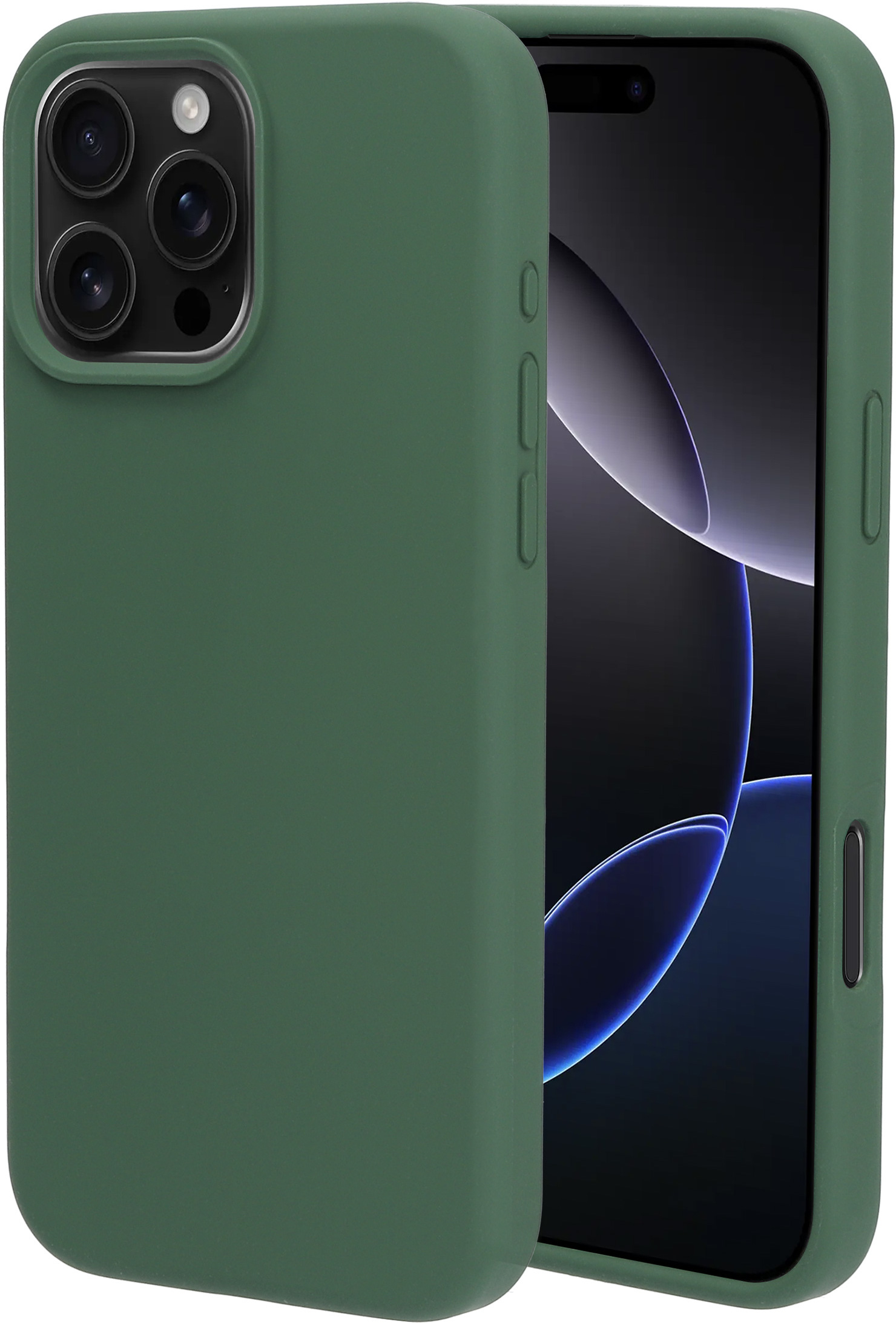 Mobiparts Silicone Cover Apple iPhone 16 Pro Max Forest Green – image 1
