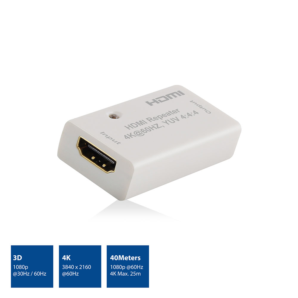 ACT HDMI repeater, up to 40 meter, 4K support – image 1