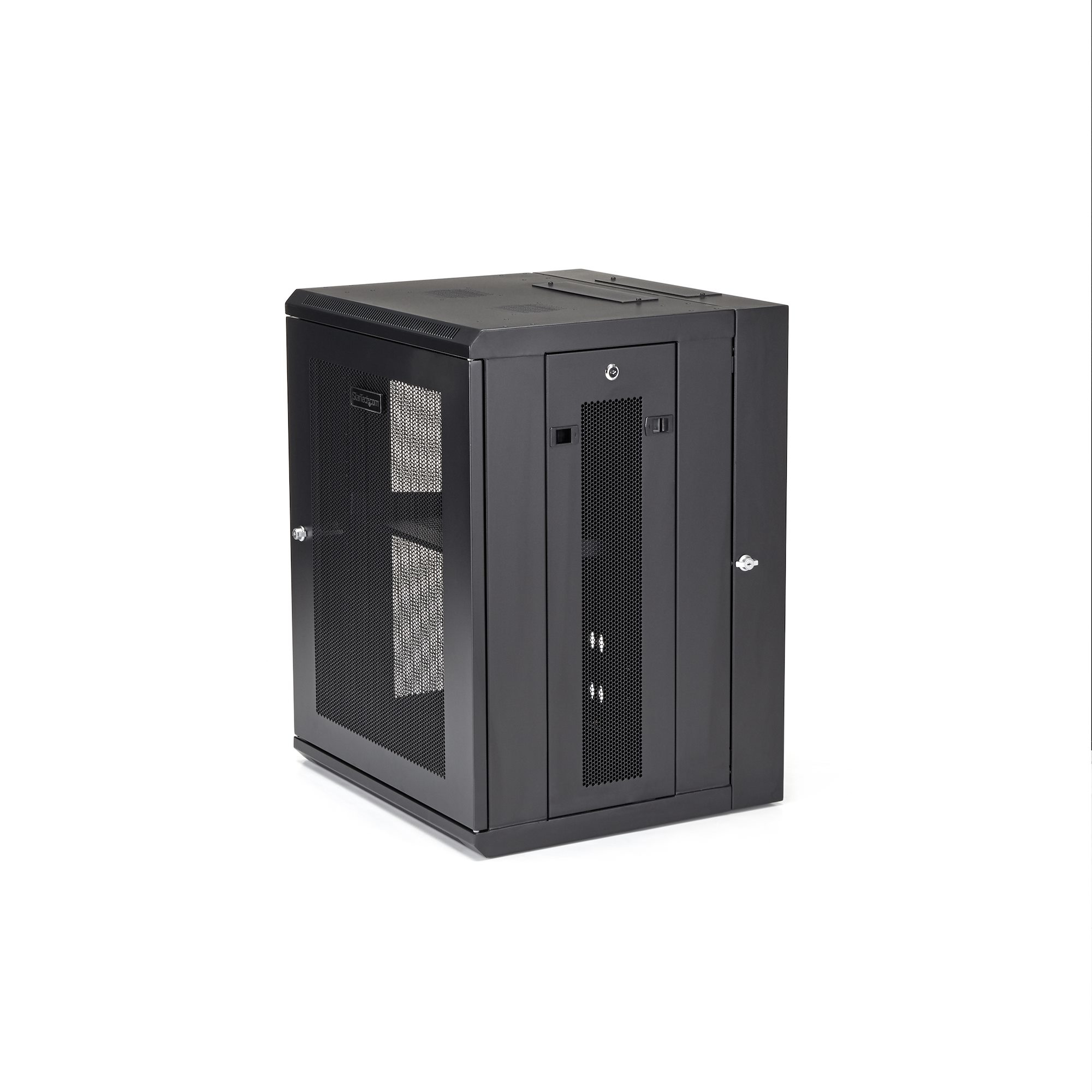StarTech.com 4-Post 15U Wall Mount Network Cabinet with 1U Shelf – image 3