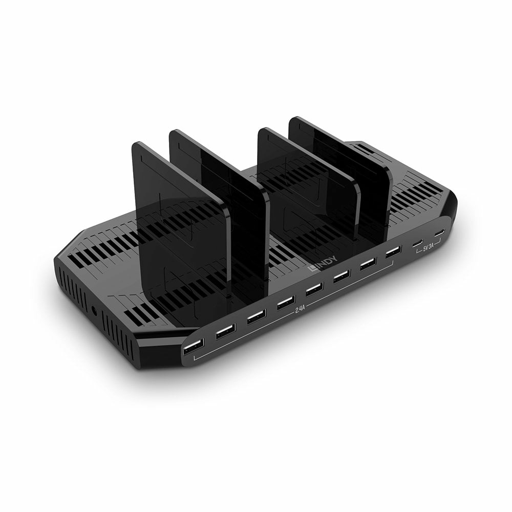 120W 10 PORT USB CHARGING STATION