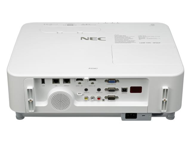 NEC P554U Standard throw projector 5300 ANSI lumens 3LCD WUXGA (1920x1200) White – image 8