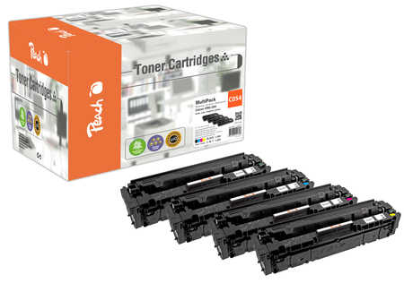 Peach PT1102 toner cartridge 4 pc(s) Compatible Black, Cyan, Magenta, Yellow