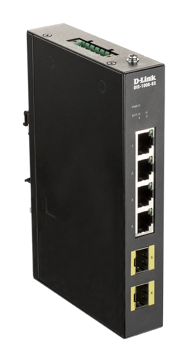 D-Link 4-port Gigabit Industrial Switch including – image 1