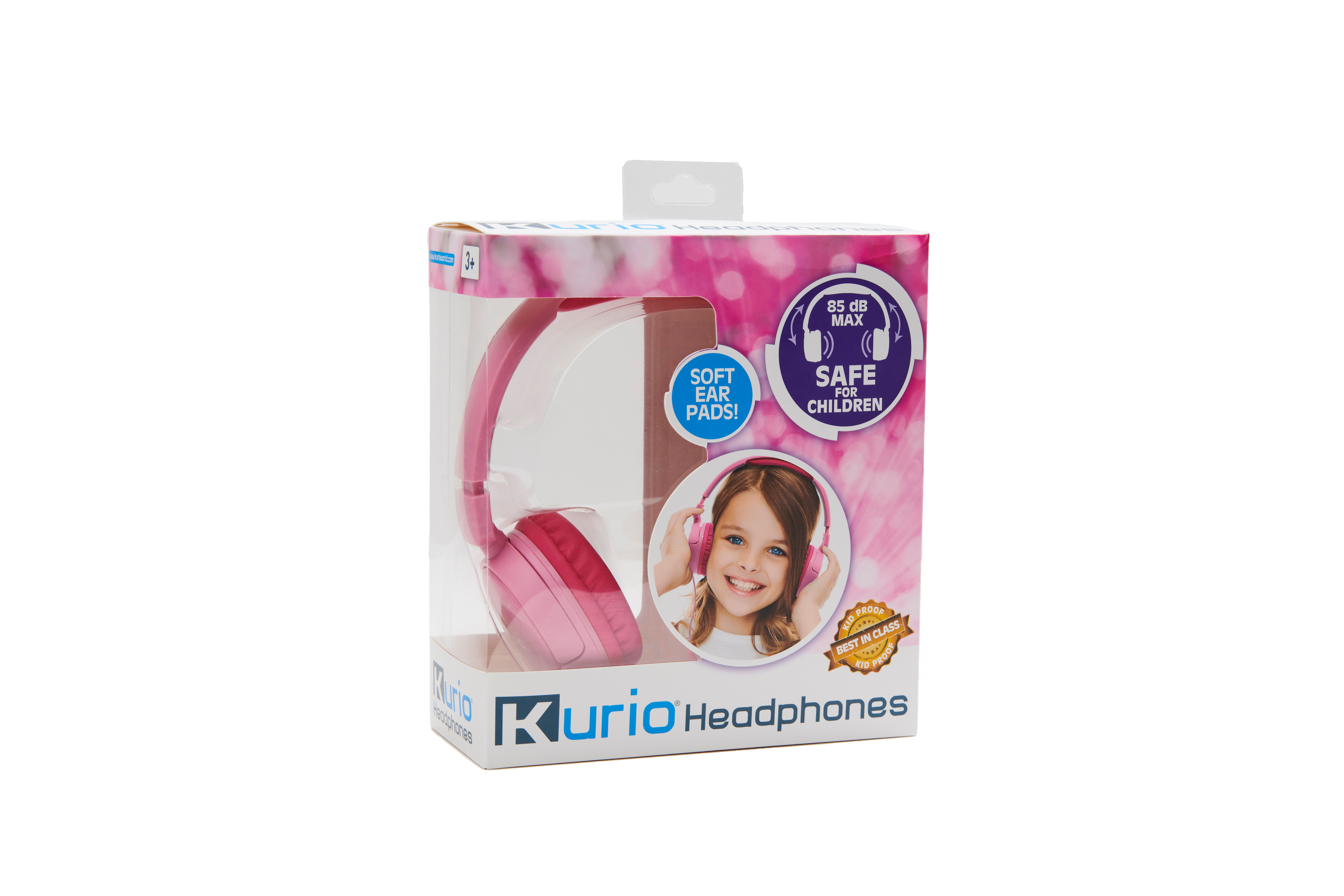 Kurio C18911 headphones/headset Wired Head-band Music Pink