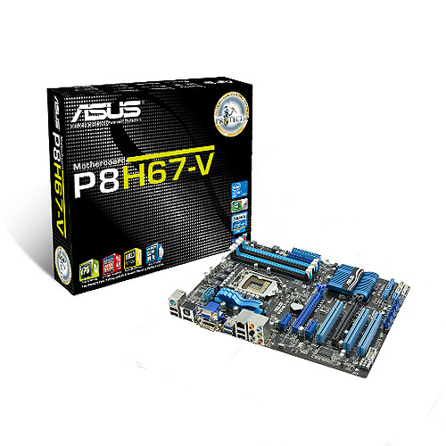 ASUS P8H67-V LGA 1155 (Socket H2) ATX
