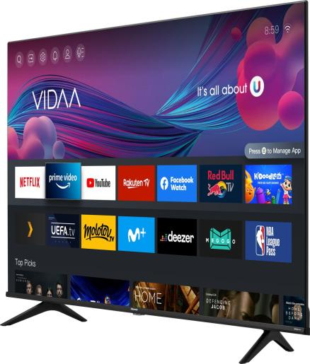 Hisense 50A6EG 127 cm (50") 4K Ultra HD Smart TV Wi-Fi Black 300 cd/m² – image 2