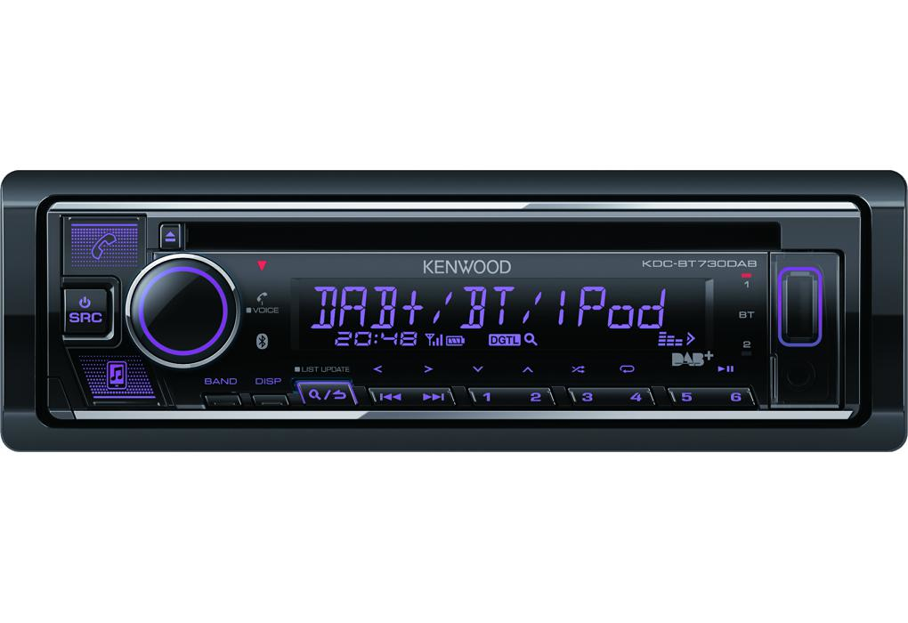 Kenwood KDC-BT730DAB car media receiver Black – image 2