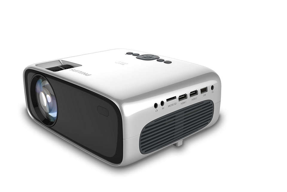 Philips NPX645/INT data projector Standard throw projector LCD 1080p (1920x1080) Stainless steel – image 1