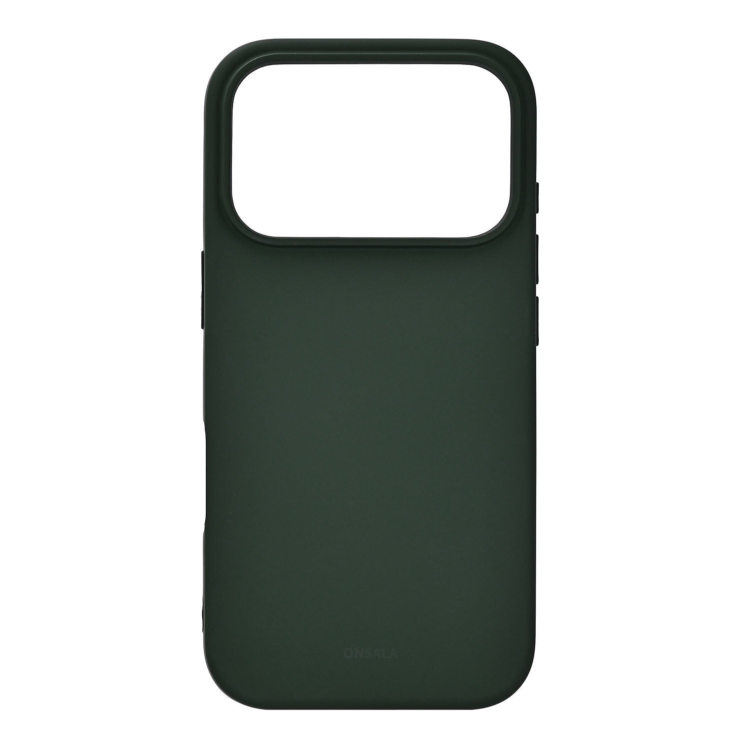 Onsala Phone Case with Silicone Feel Olive Green - iPhone 17 Pro/18 Pro