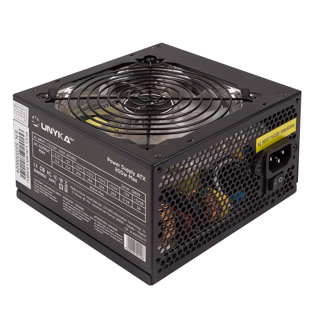 UNYKAch ATX 800W Gaming – image 2