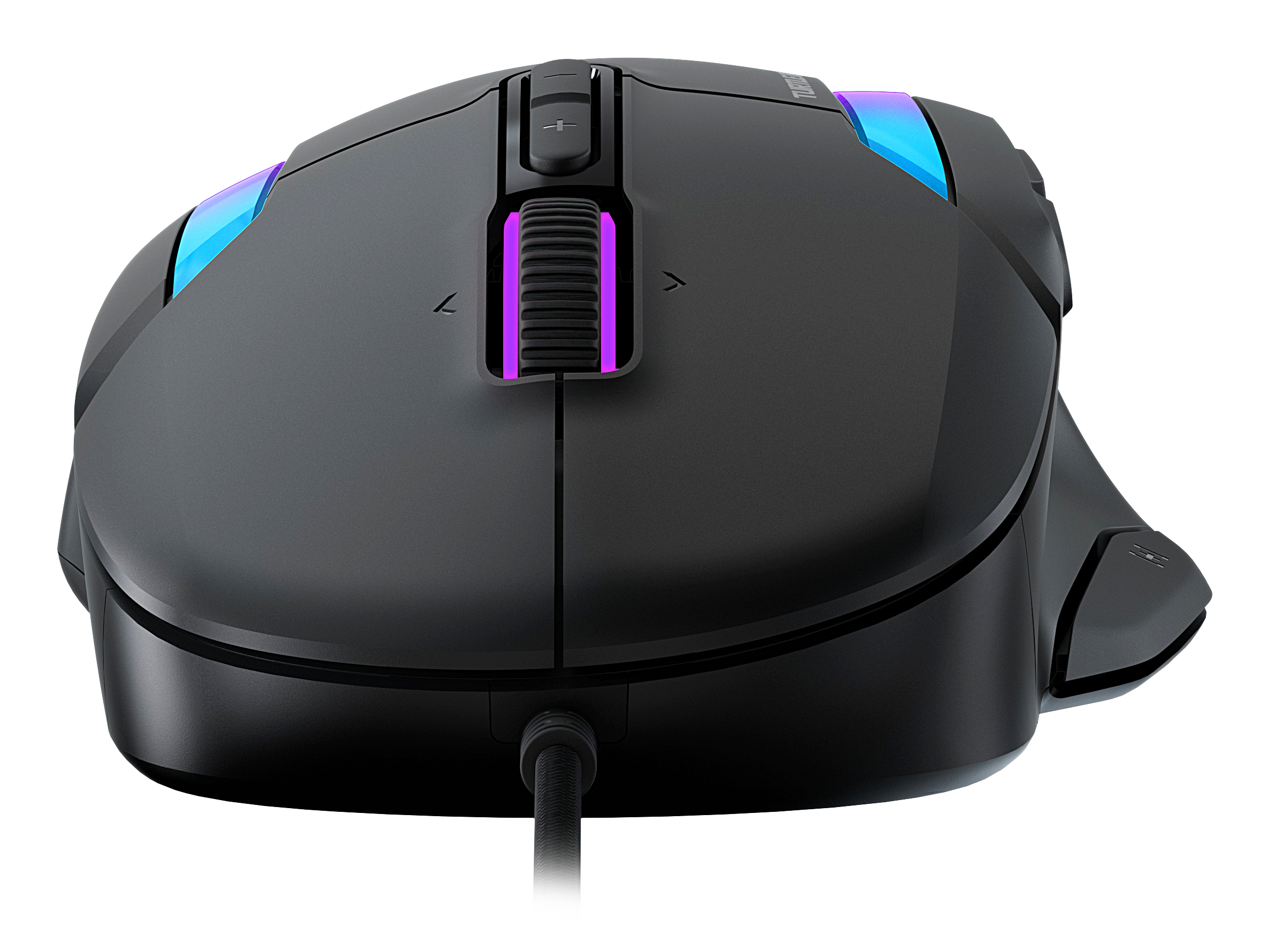 Turtle Beach Kone II - Souris Gaming RGB Ergonomique Filaire, Capteur Optique 26000 DPI, Interrupteurs Optiques 100 M de Clics, 23 Entrées Personnalisables, Molette 4D, Patins en PTFE pur - Noir