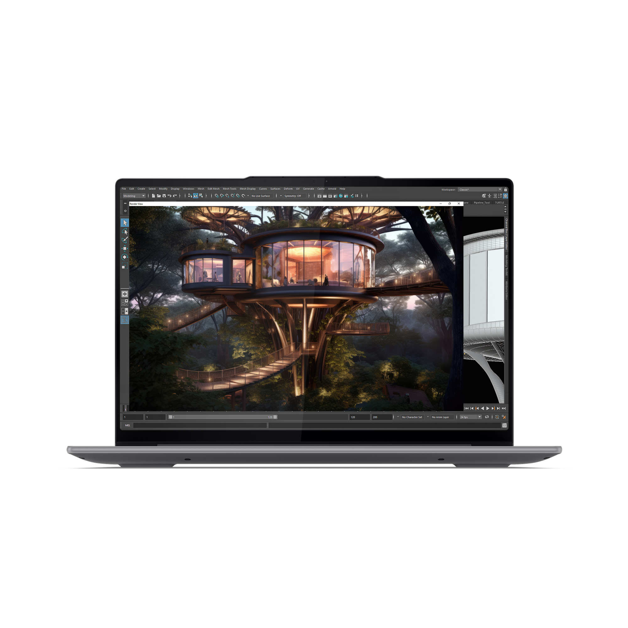 Lenovo Yoga Pro 7 14IMH9 Intel Core Ultra 9 185H Laptop 36.8 cm (14.5″) Touchscreen 32 GB LPDDR5x-SDRAM 1 TB SSD NVIDIA GeForce RTX 4060 Wi-Fi 6E (802.11ax) Windows 11 Home Grey image 2