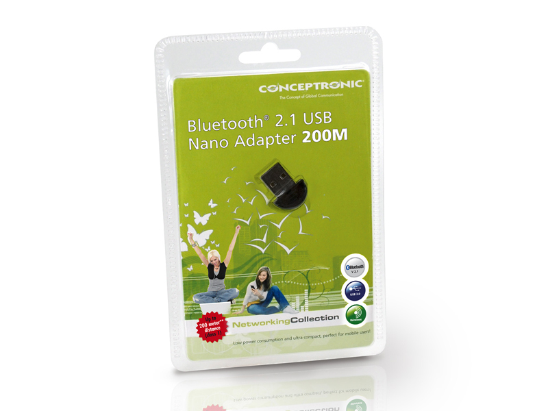 Conceptronic Bluetooth v2.1 USB 2.0 Nano Adapter 200m – image 6