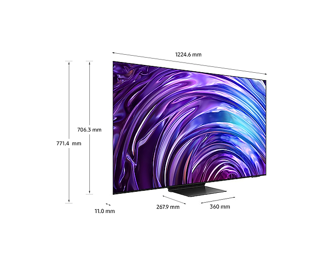 Samsung S95D 55” OLED 4K Smart TV (2024) and C430 C-Series Soundbar with Subwoofer – image 4