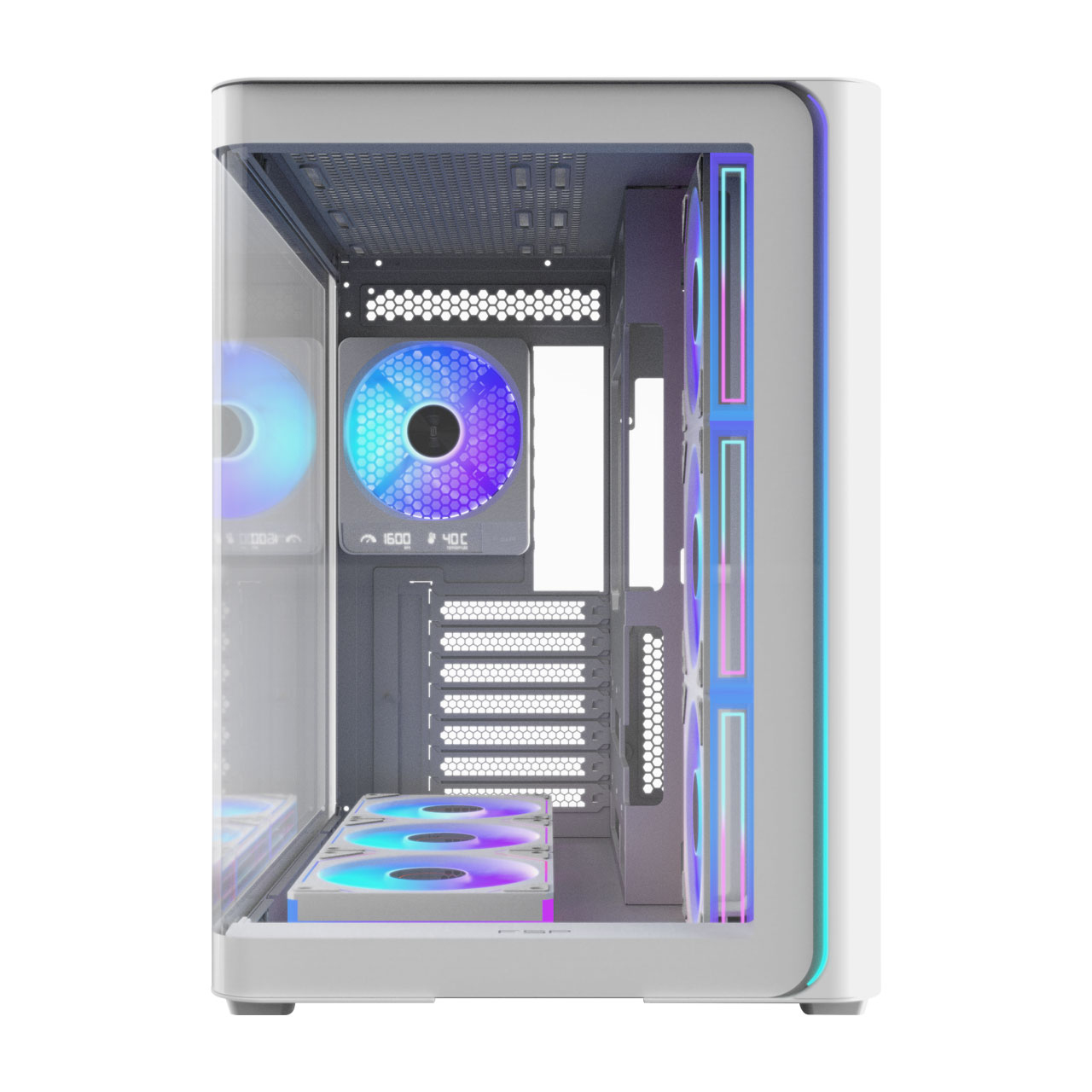 FSP M580P-WA computer case Midi Tower White