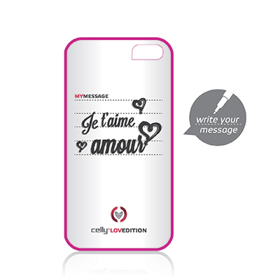 Celly CLOVE180FS mobile phone case Cover Pink, White – image 3