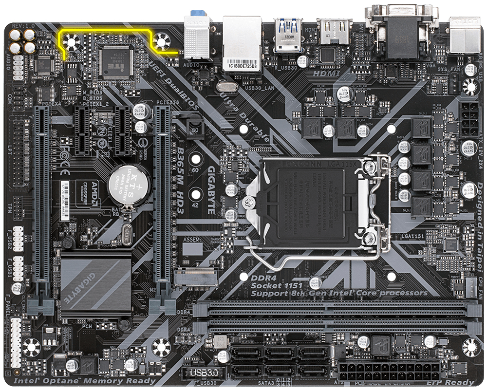 GIGABYTE B365M HD3 – image 2