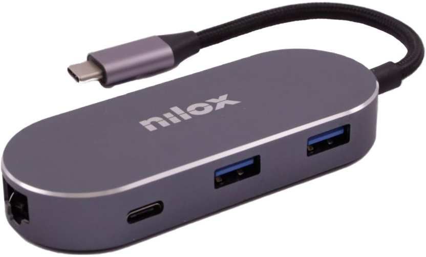 Nilox MINI DOCKING STAT HDMI 3USB PD ETH