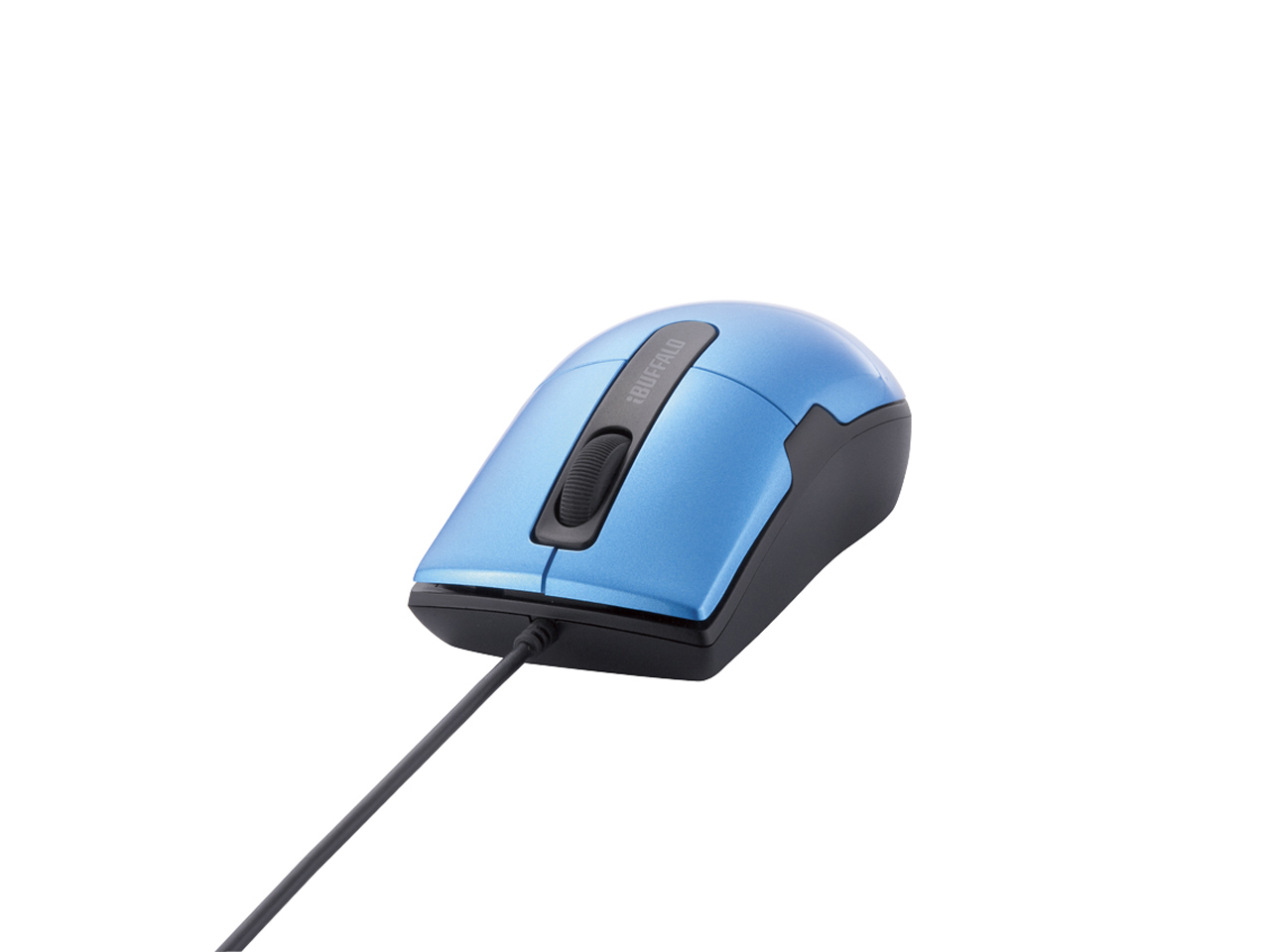 Buffalo BSMBU26SSBL mouse Office Right-hand USB Type-A Blue LED 1000 DPI