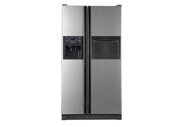 Samsung RS21FCMS side-by-side refrigerator Freestanding