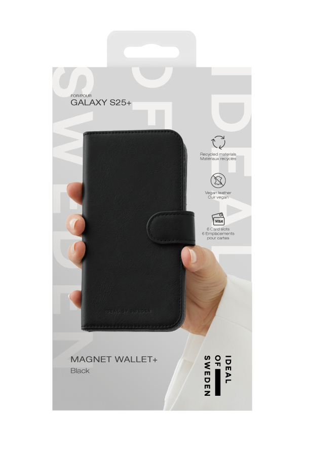 iDeal of Sweden Magnet Wallet+ Galaxy S25 Plus Black – image 2
