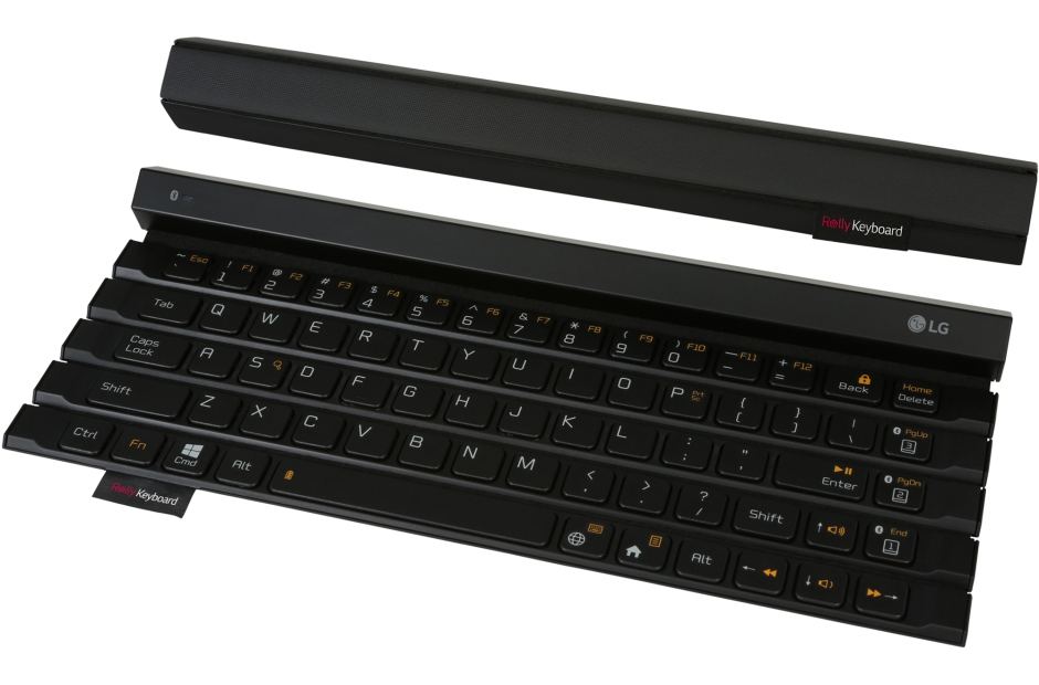 LG KBB-710.AGUKBK mobile device keyboard QWERTY Bluetooth Black