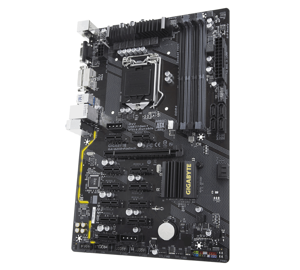 GIGABYTE GA-B250-FinTech (rev. 1.0) – image 4