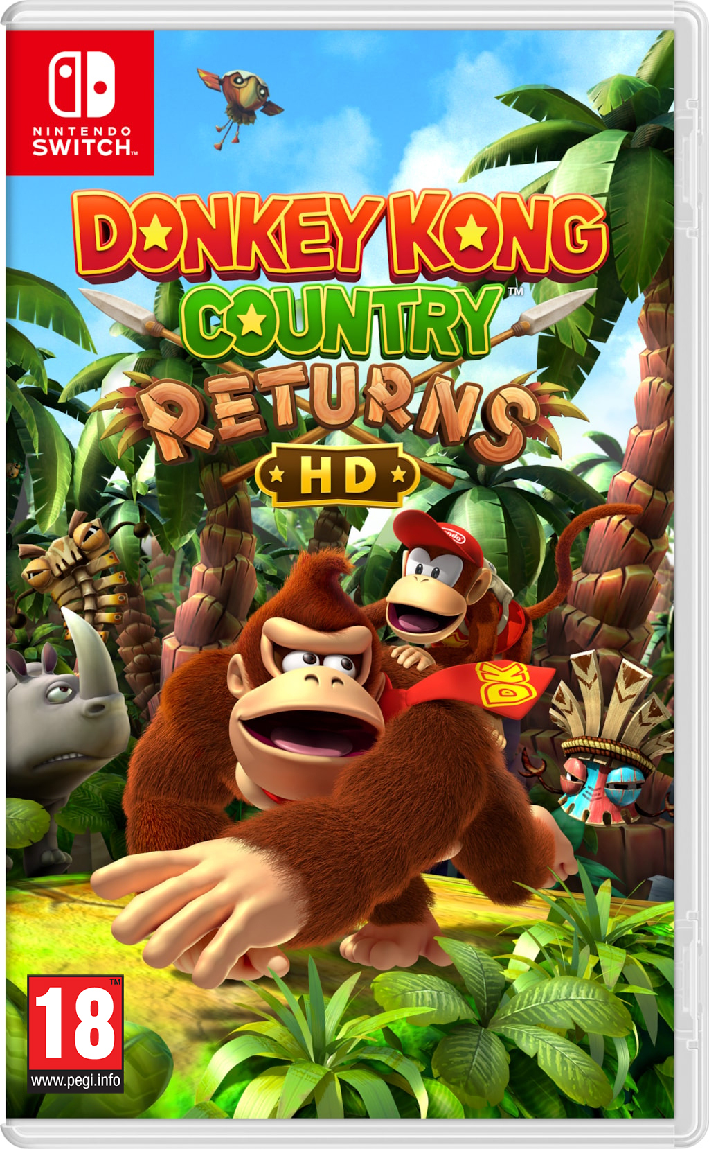 Nintendo Donkey Kong Country Returns HD (Switch) Standard Multilingua Nintendo Switch