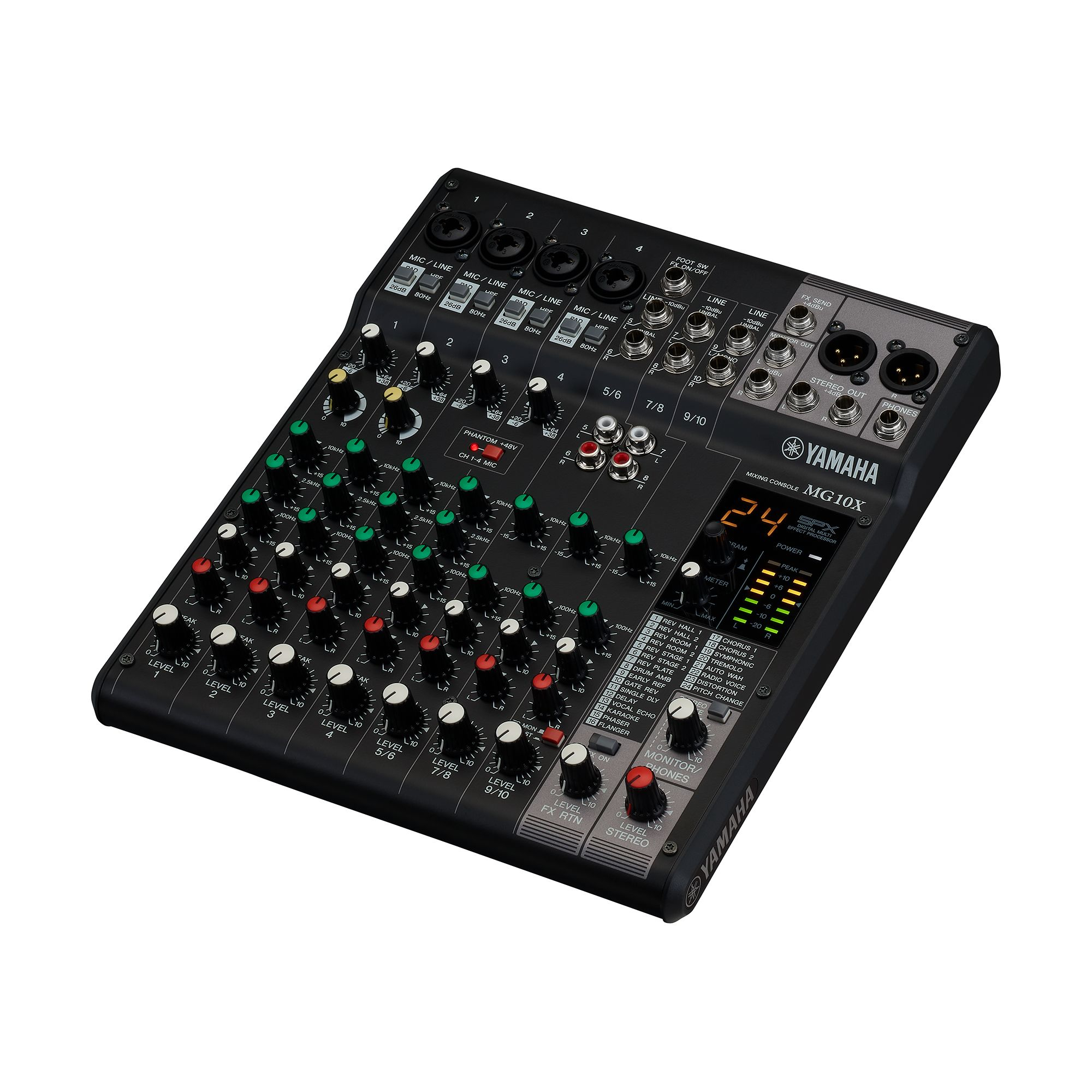 Yamaha MG10XCV audio mixer 10 channels Black – image 2