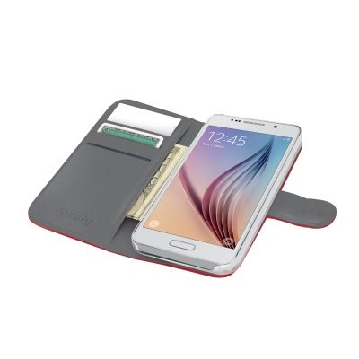 Celly WALLY490RD mobile phone case Wallet case Red – image 3