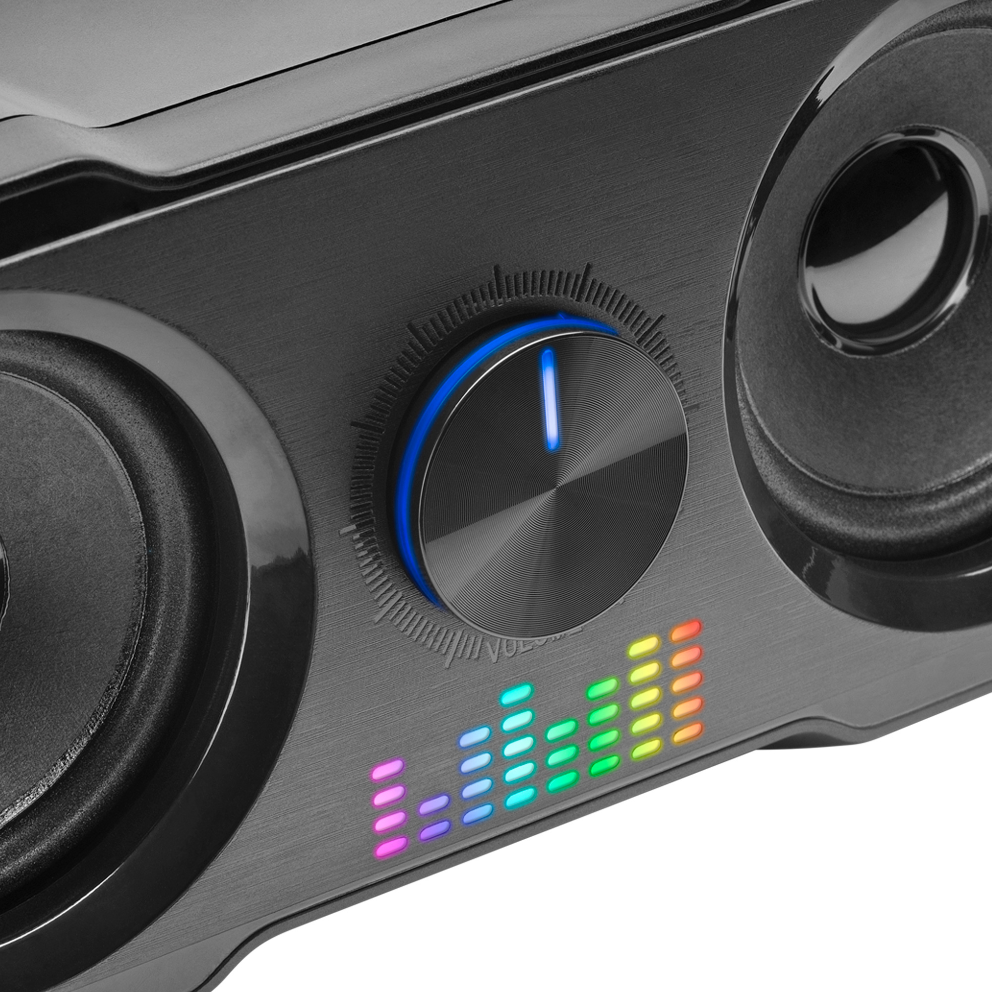 Mars Gaming MS22 Compact Gaming Speakers 2.2 RGB Flow Subwoofer + 4 Active Speakers DSP Sound – image 5
