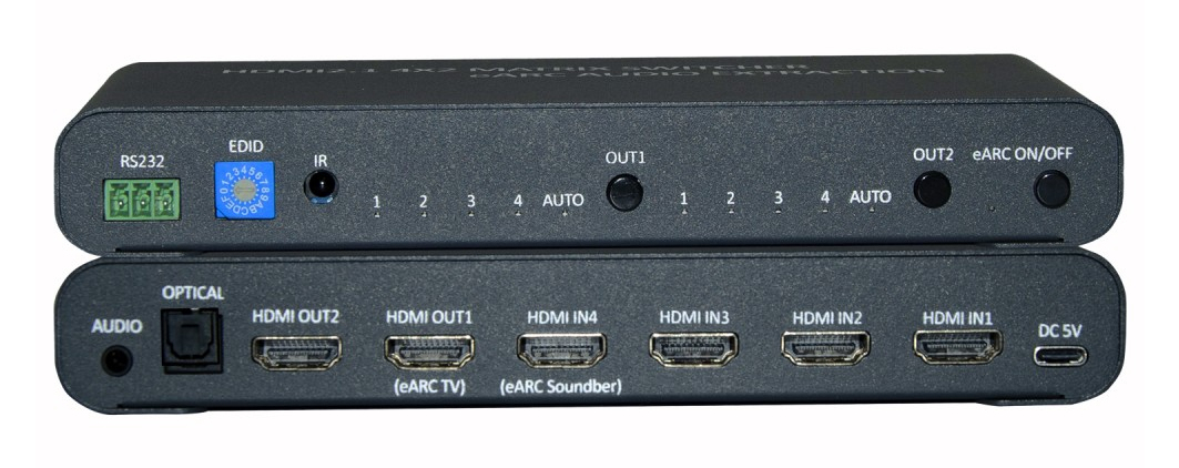 Techly IDATA HDMI-MX428KA