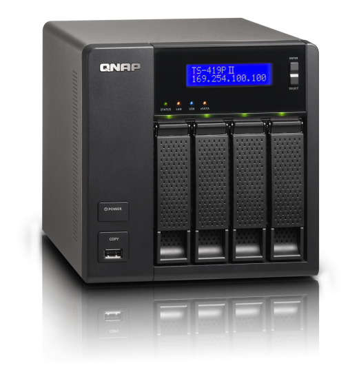QNAP TS-419P II NAS 4 bays – image 8