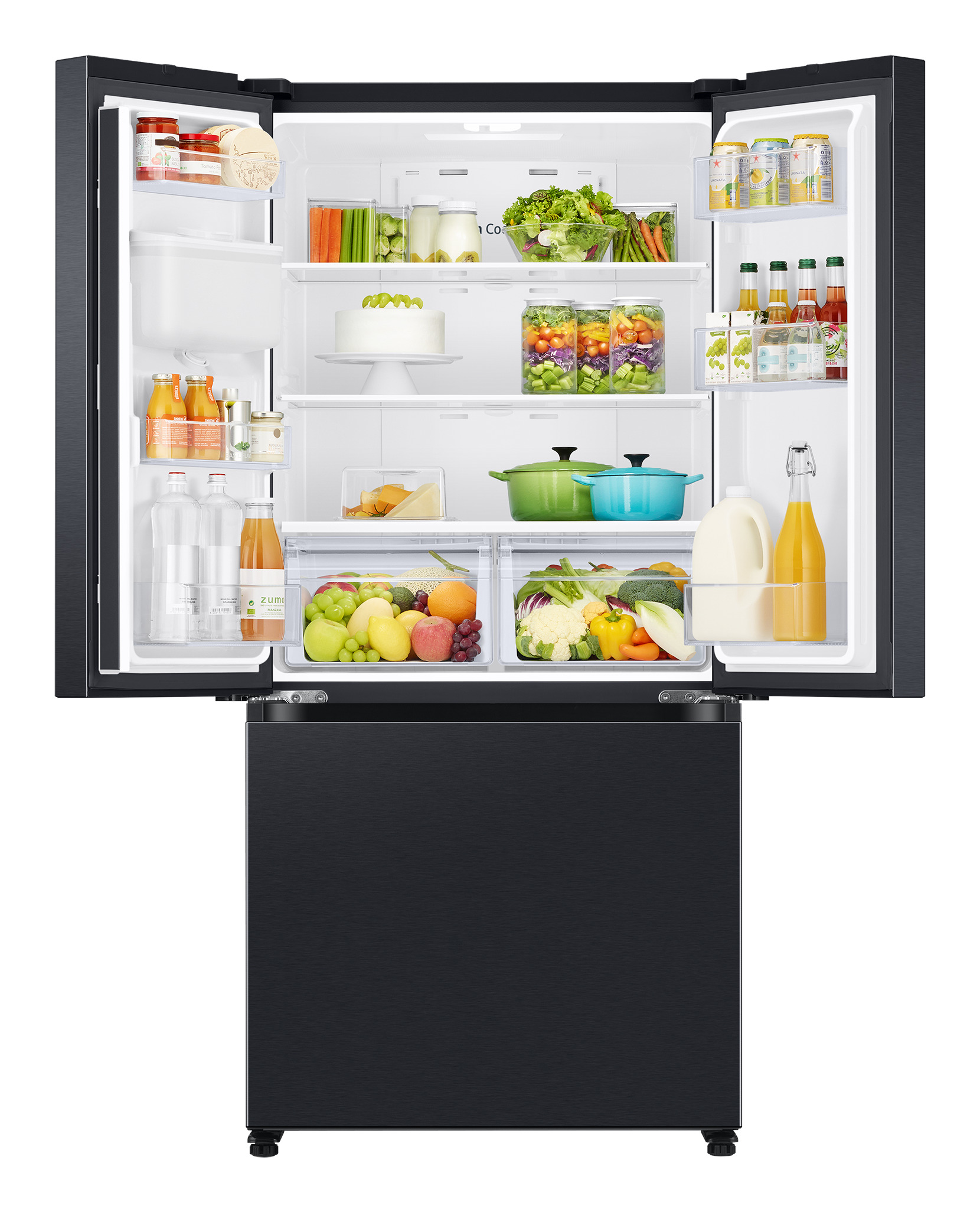 Samsung RF50C530EB1 side-by-side refrigerator Freestanding – image 5