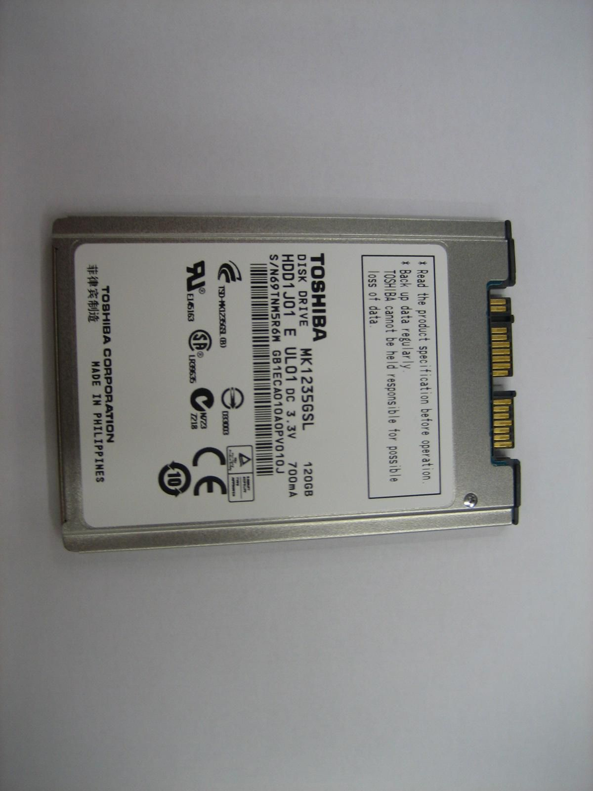 CoreParts MK1235GSL-MS internal hard drive