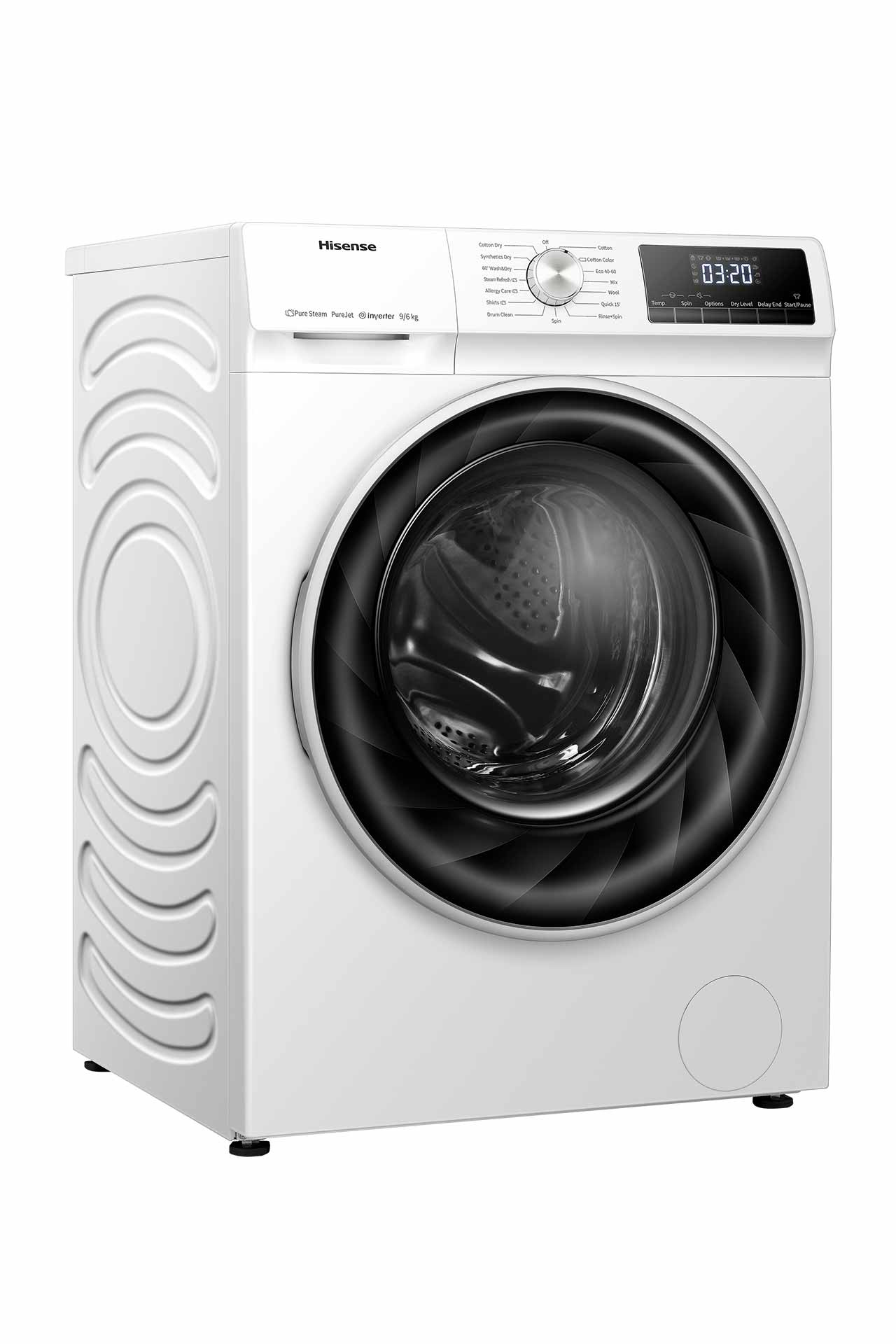 Hisense WDQY901418VJM washer dryer Freestanding Front-load White – image 5