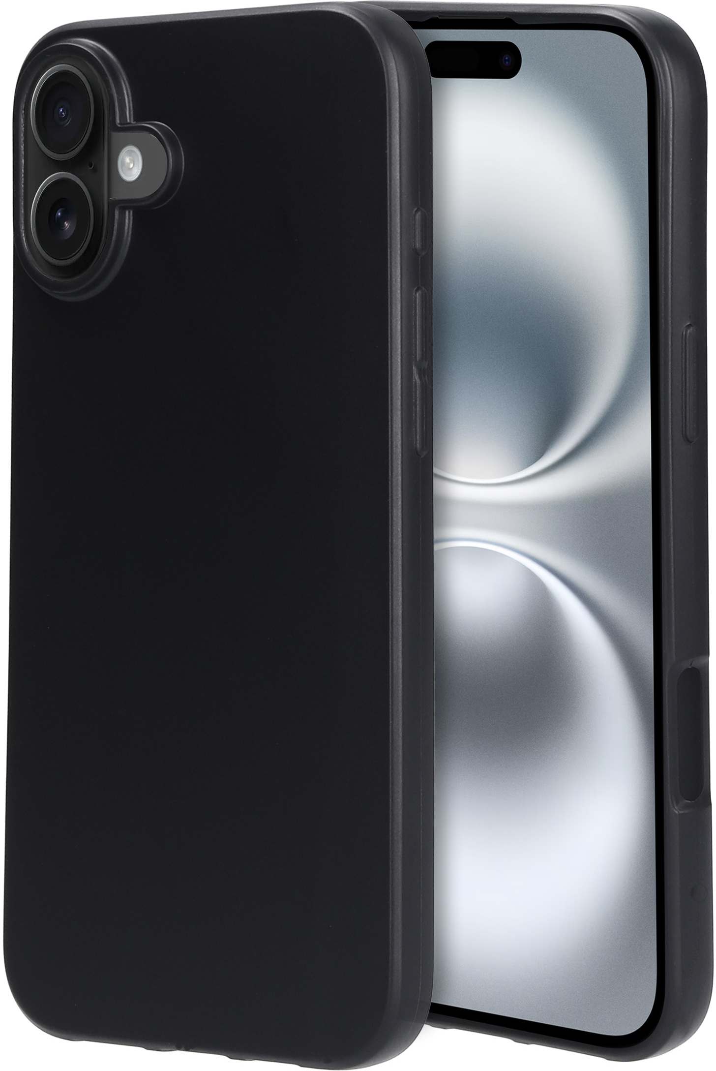 Mobiparts Classic TPU Case Apple iPhone 16 Plus Matt Black