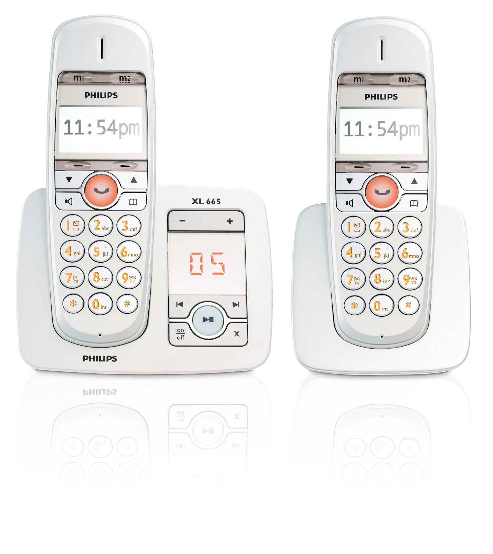 Philips XL6652C/38 telephone DECT telephone Caller ID White