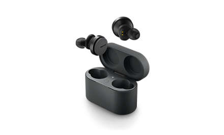 Philips TAT8506BK/00 наушники/гарнитура True Wireless Stereo (TWS) Вкладыши Calls/Music USB Type-C Bluetooth Черный