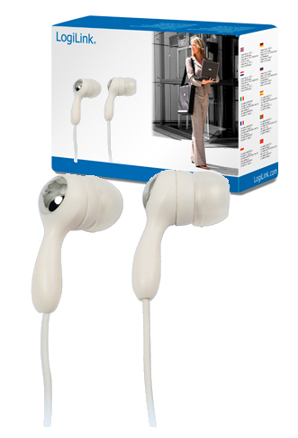 LogiLink HS0014 headphones/headset Wired White