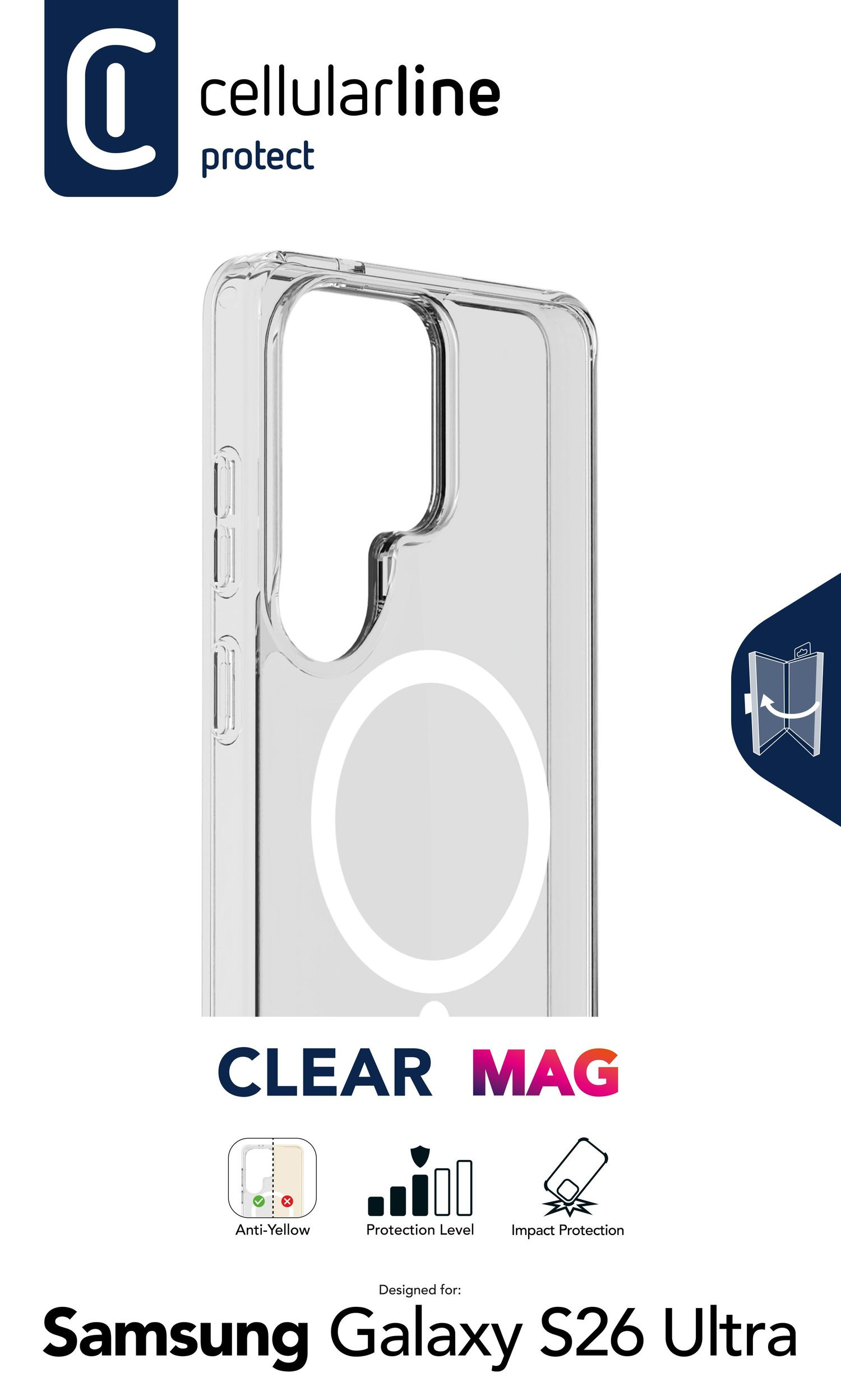 Cellularline CLEAR MAG - GALAXY S26 ULTRA – image 8