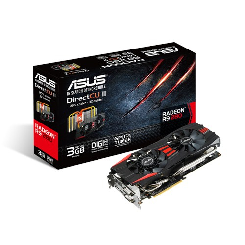 ASUS R9280-DC2-3GD5 AMD Radeon R9 280 – image 1