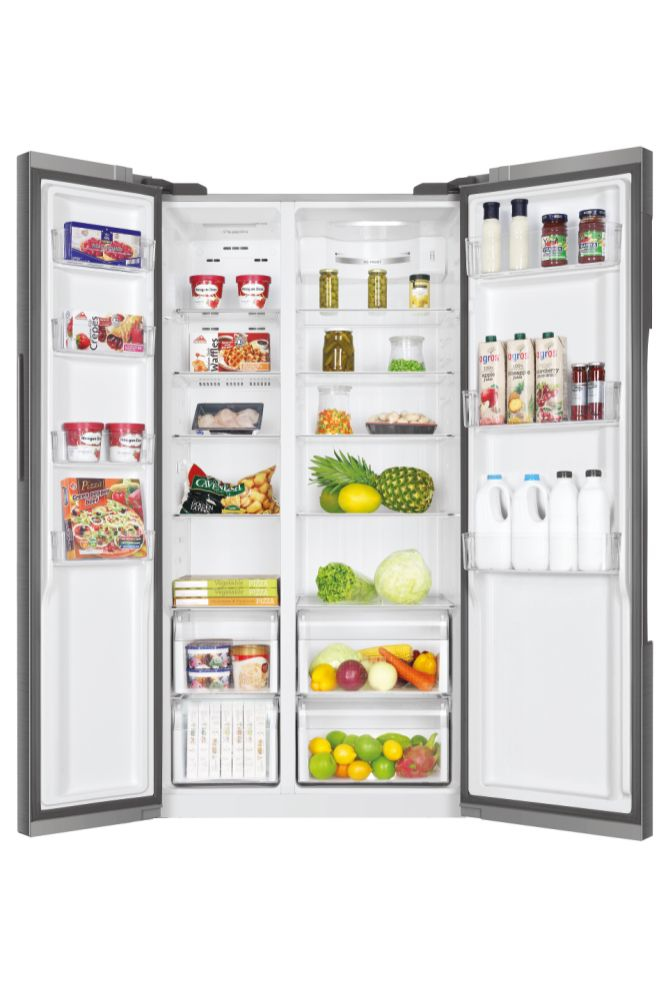 Haier HRF-522DG7 side-by-side refrigerator Freestanding – image 3