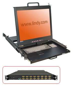 Lindy 21680 rack console