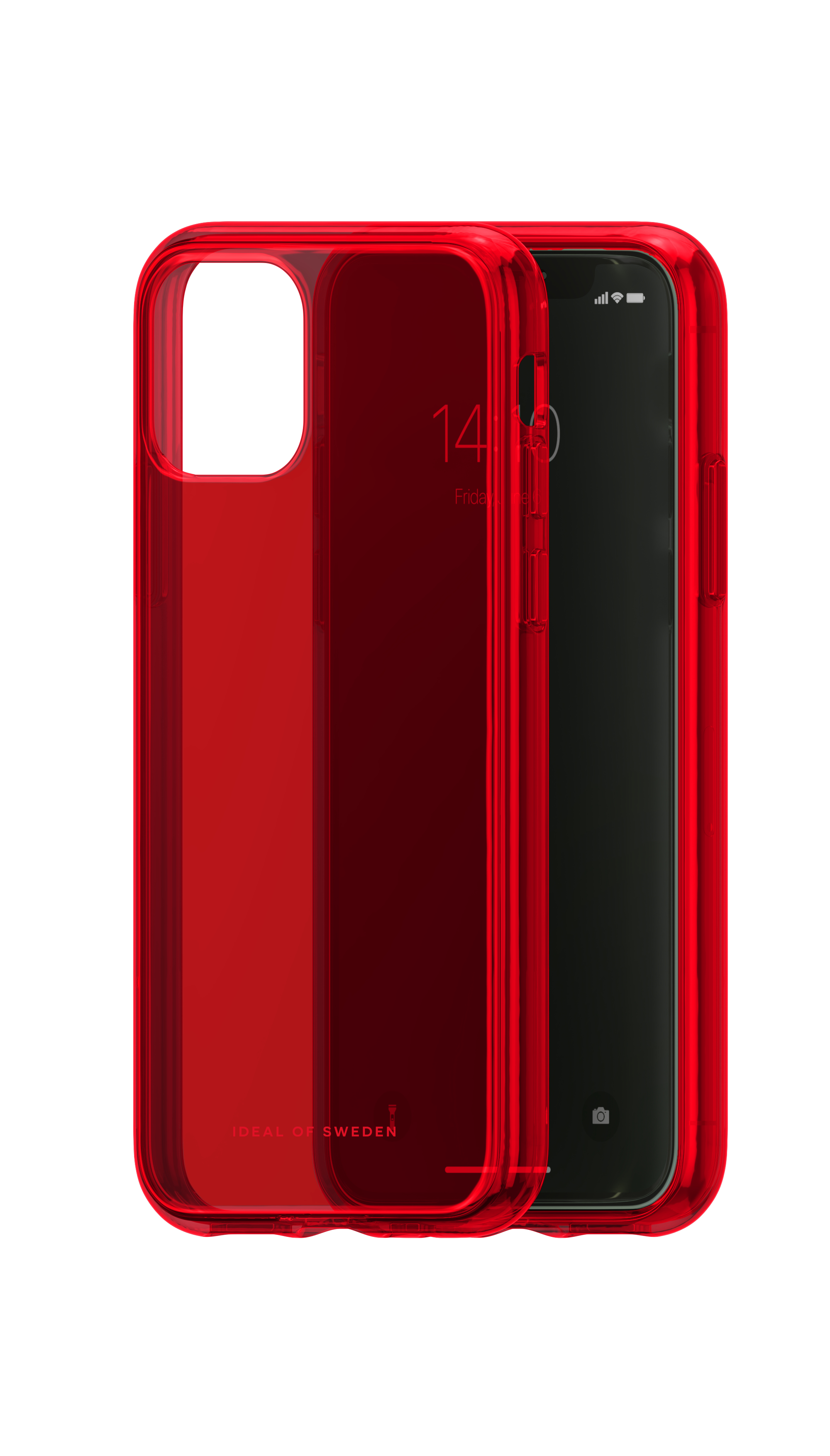 iDeal of Sweden Clear Case iPhone 11/XR Radiant Red – image 5