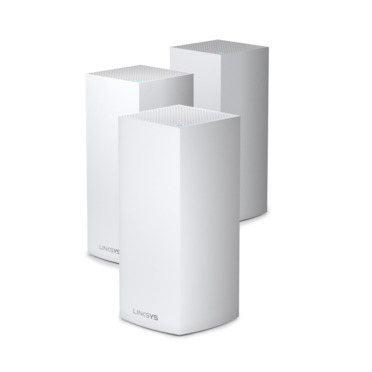 Linksys MX12600-UK Mesh Wi-Fi система Трехдиапазонный (2,4 ГГц/5Ггц/5ГГц) Wi-Fi 6 (802.11ax) Белый 3 Внутренний
